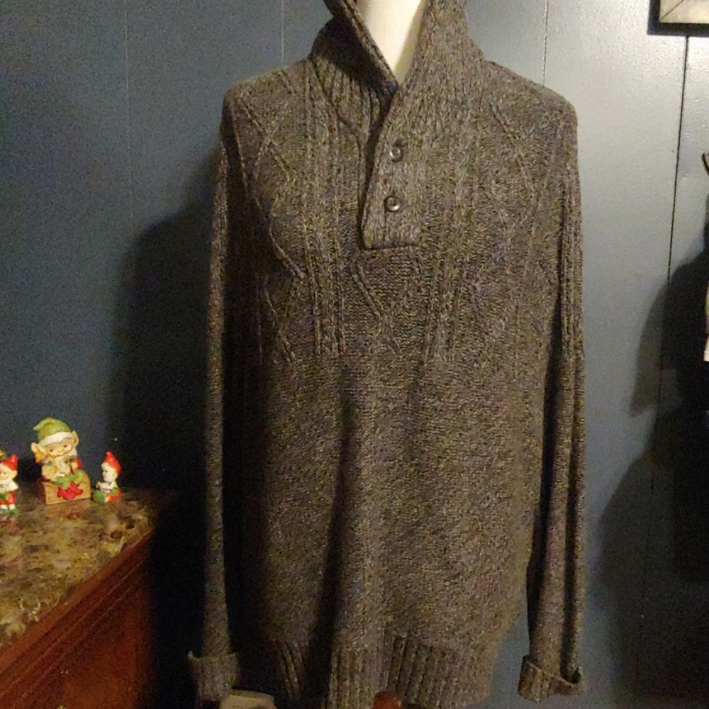 American Eagle Cable Knit Sweater